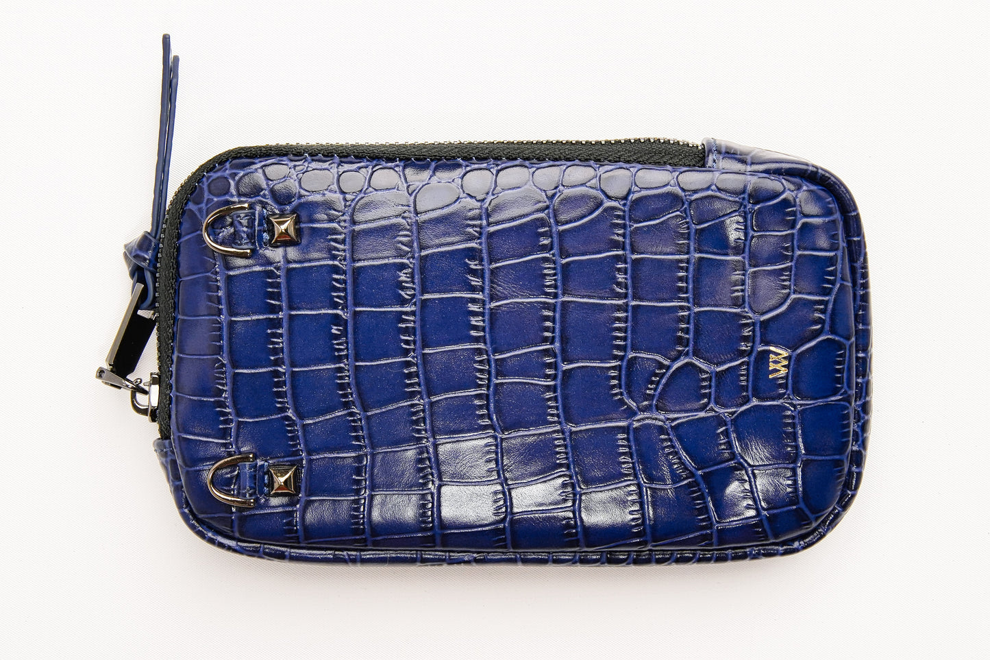 Blue Croc Pouch