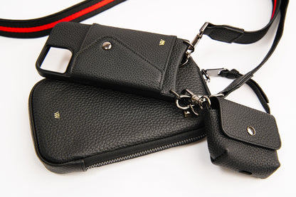 Black Leather Pouch