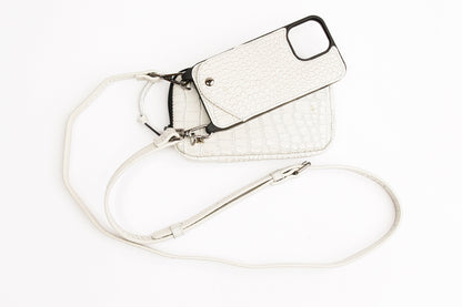 Light Grey Croc Case