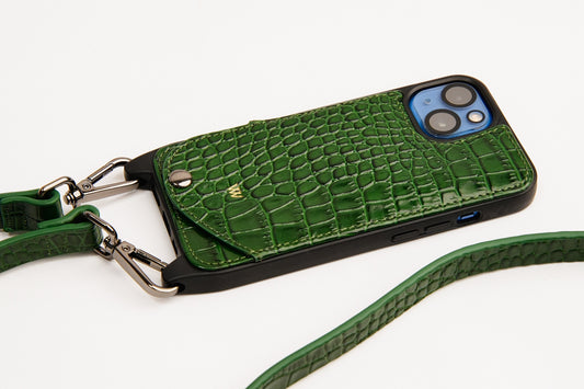 Green Croc Case