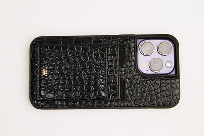 Black Croc Case