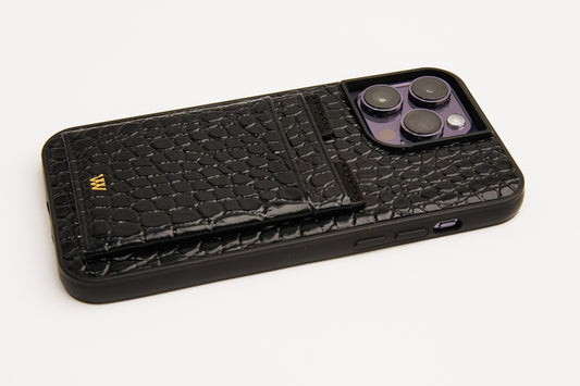 Black Croc Case
