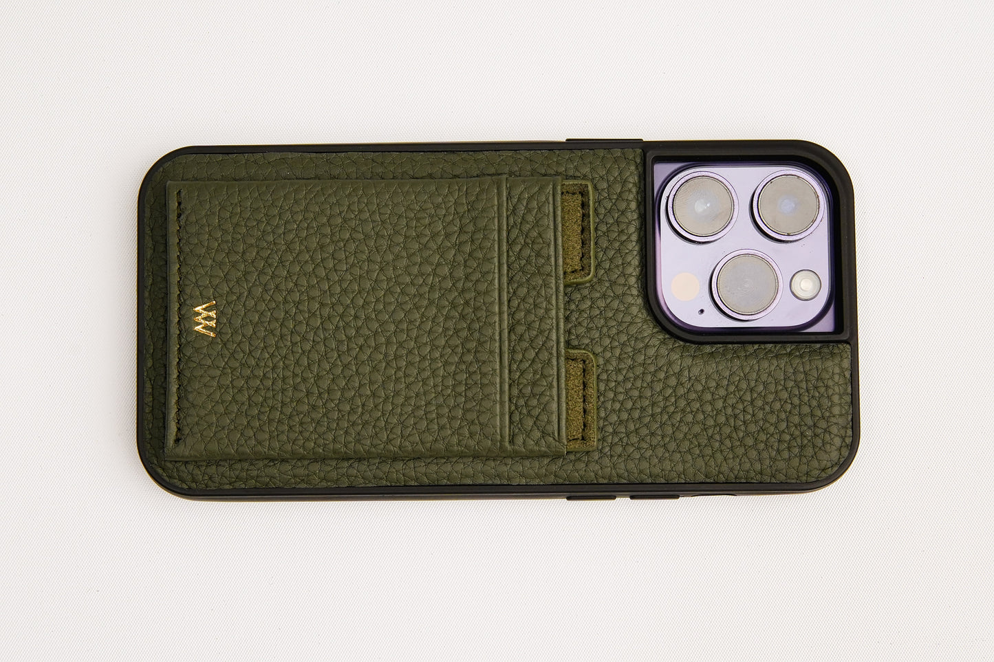 Green Open Wallet Case