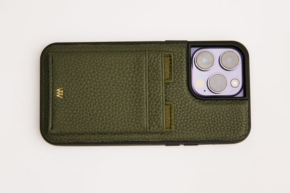 Green Open Wallet Case