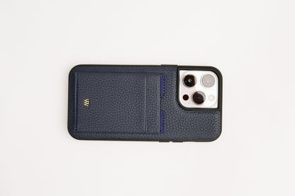 Blue Open Wallet Case
