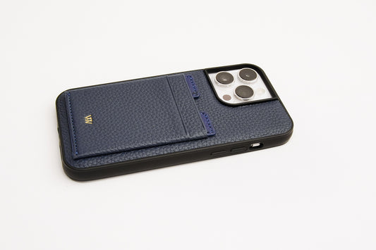Blue Open Wallet Case