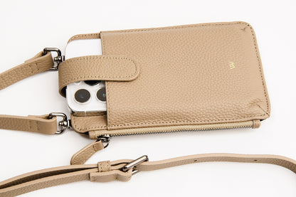 Taupe Crossbody Bag