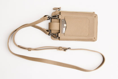 Taupe Crossbody Bag