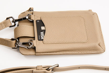 Taupe Crossbody Bag