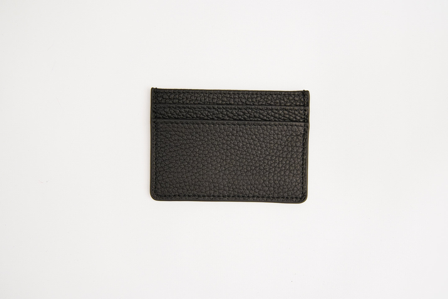 Black Leather Card Holder