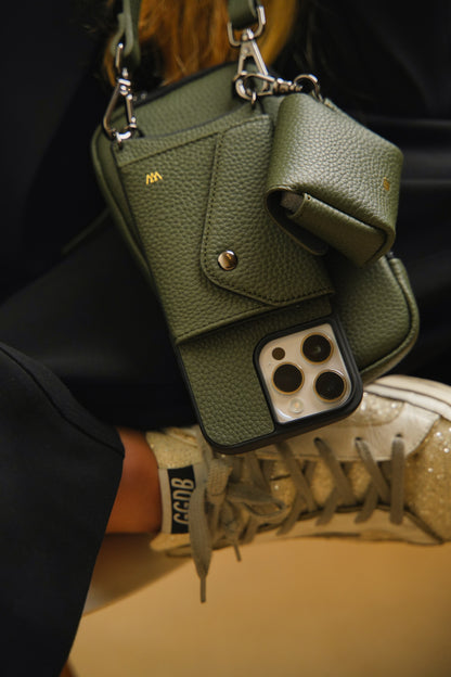 Green Airpods Pouch