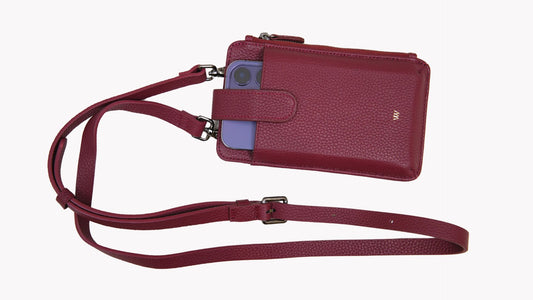 Burgundy Crossbody Bag